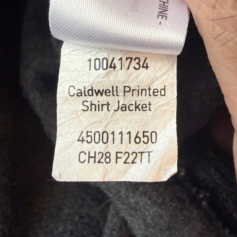 Ariat Caldwell Printed Shirt Jacket Mens Large Grey Black Aztec 10041734 Shacket - Picture 6 of 9